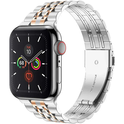 Stainless Steel Adjustable Apple Watch Band