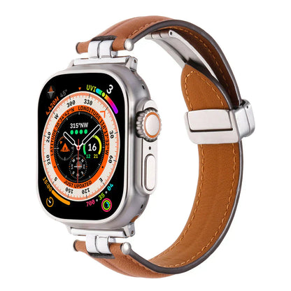 Strong Magnetic Leather Band for Apple Watch