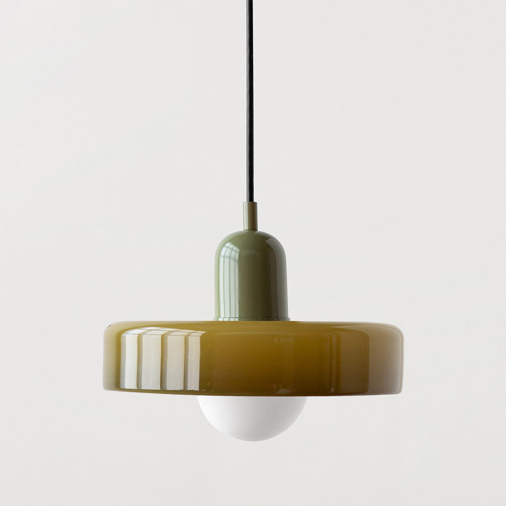 Vibrant Glass Modern Pendant Light for Kitchen Dining