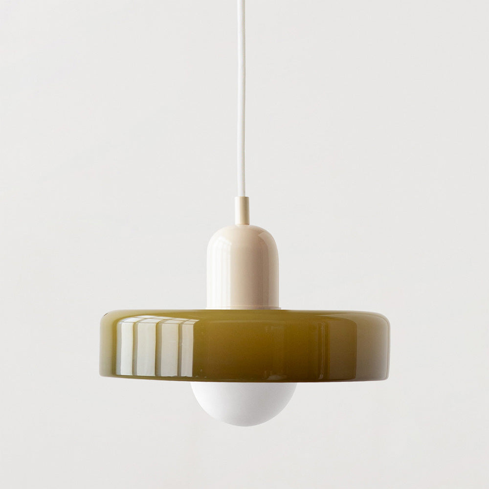 Vibrant Glass Modern Pendant Light for Kitchen Dining
