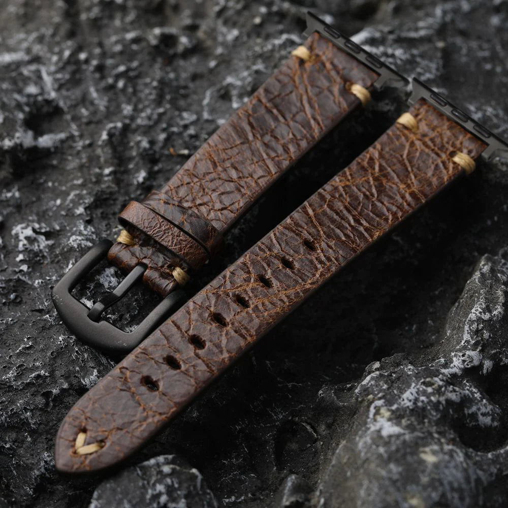 Rustic Leather Crossbody Bag Strap