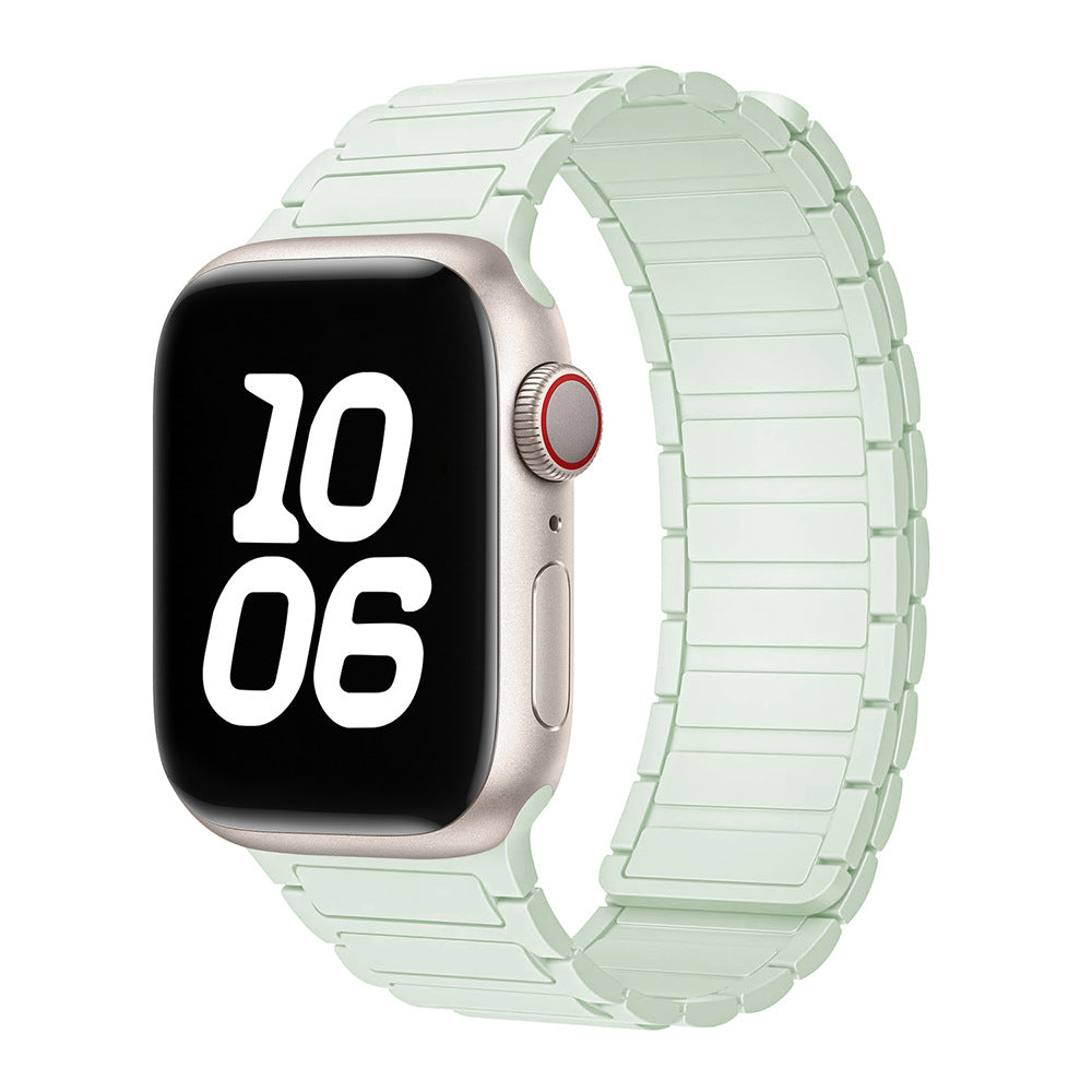 Flexible Rubber Apple Watch Band Strap