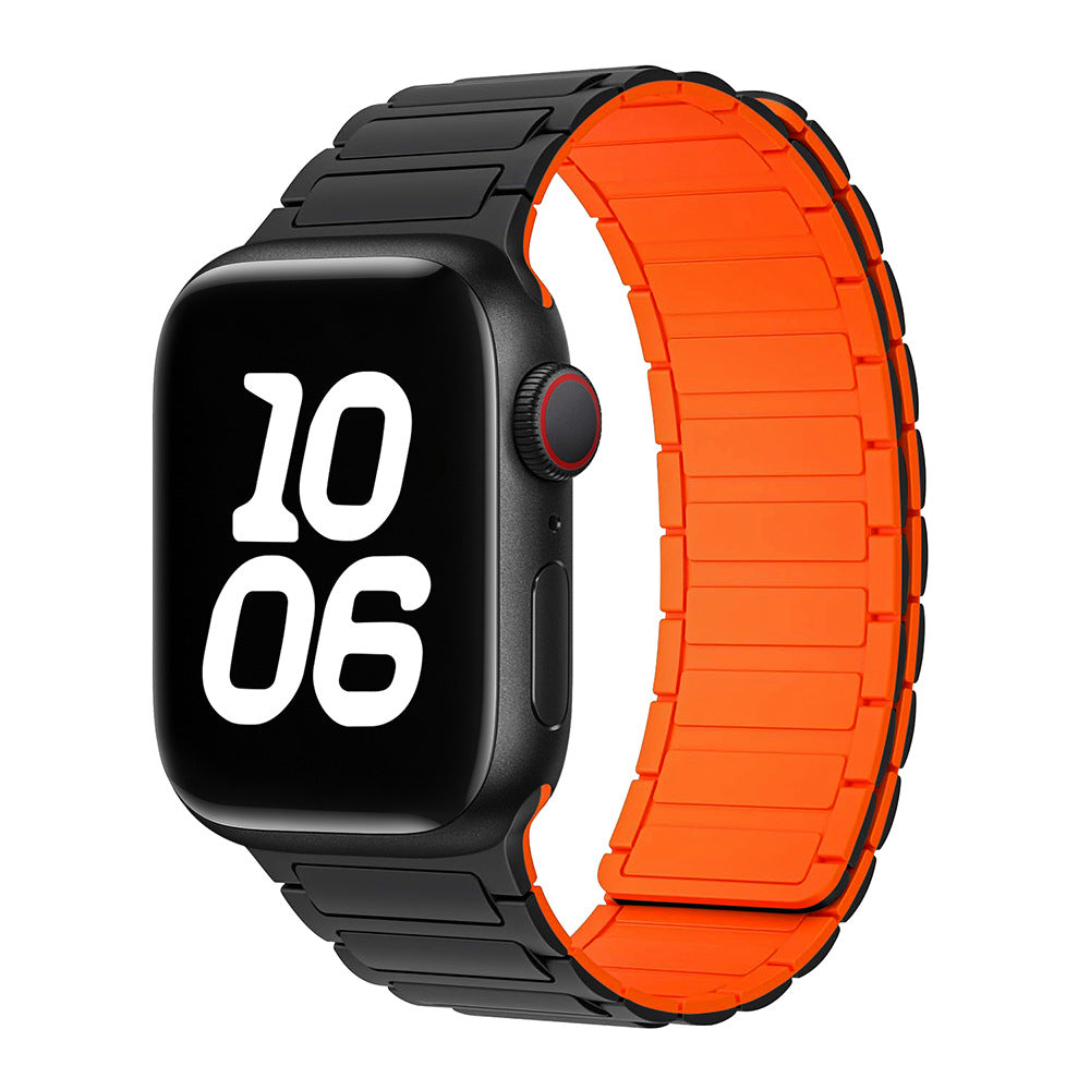 Flexible Rubber Apple Watch Band Strap