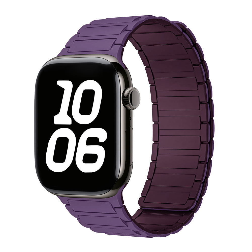Flexible Rubber Apple Watch Band Strap