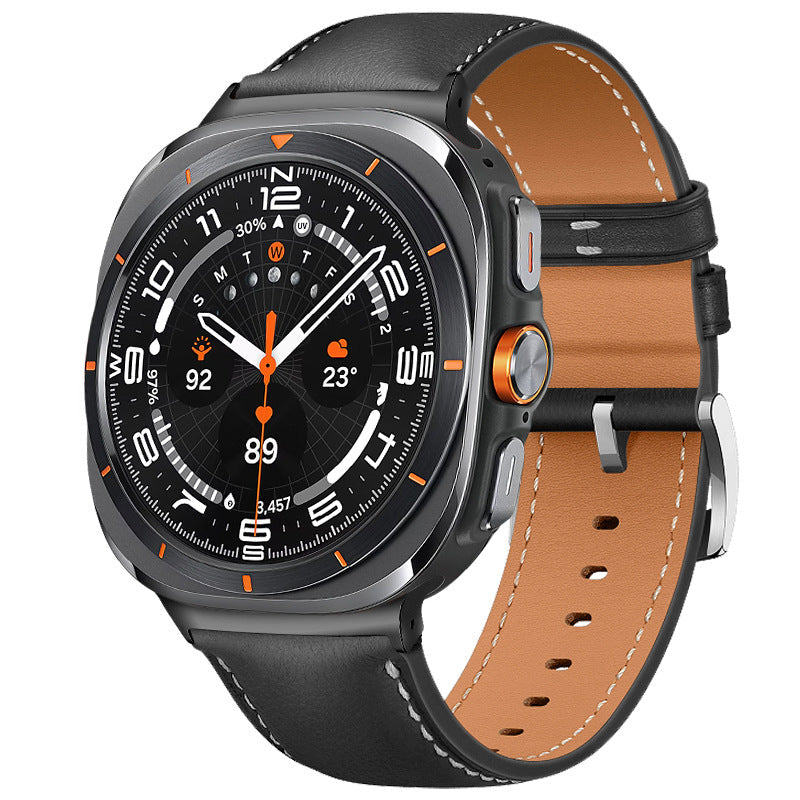 Premium Leather Band For Samsung Watch Ultra