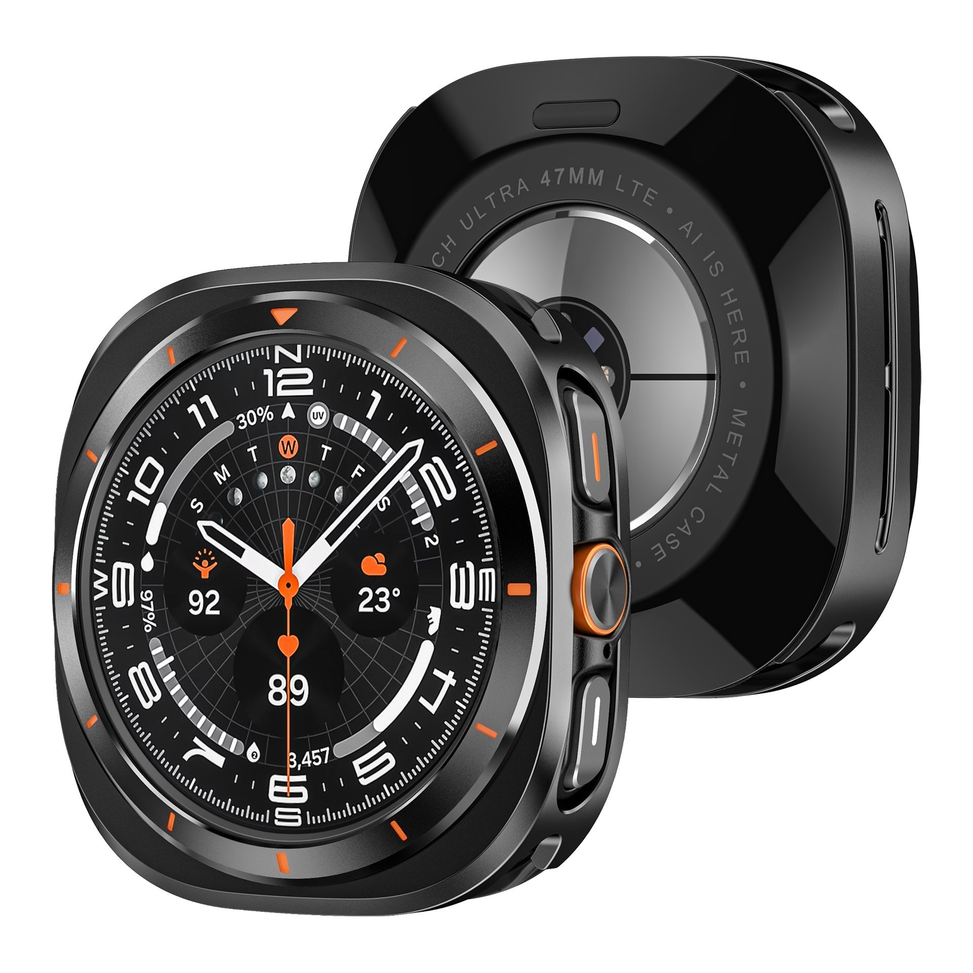 Tough 360 Metal Case for Samsung Galaxy Watch Ultra - VogeLuxe