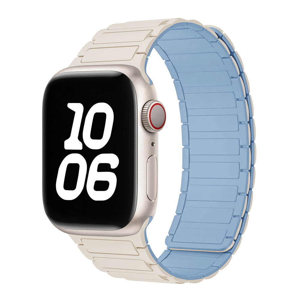Flexible Rubber Apple Watch Band Strap