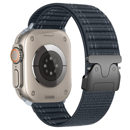 Stylish Wave Strap for Apple Watch with Metal Buckle