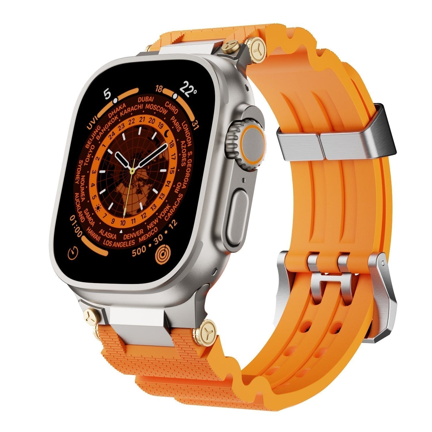 Flexible Apple Watch Silicone Strap Band