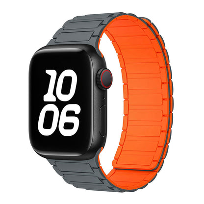 Flexible Rubber Apple Watch Band Strap