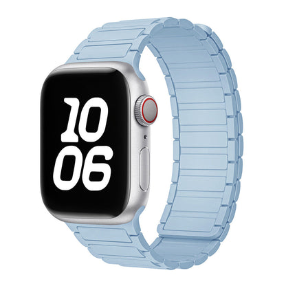Flexible Rubber Apple Watch Band Strap