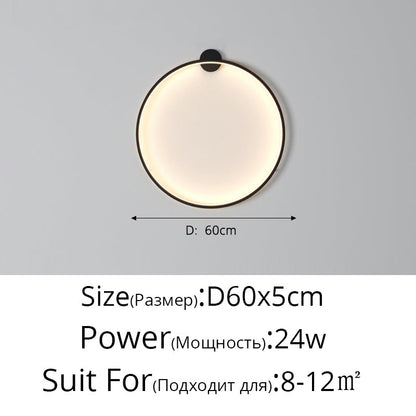 Dimmable Modern LED Wall Lamp with Adjustable Brightness