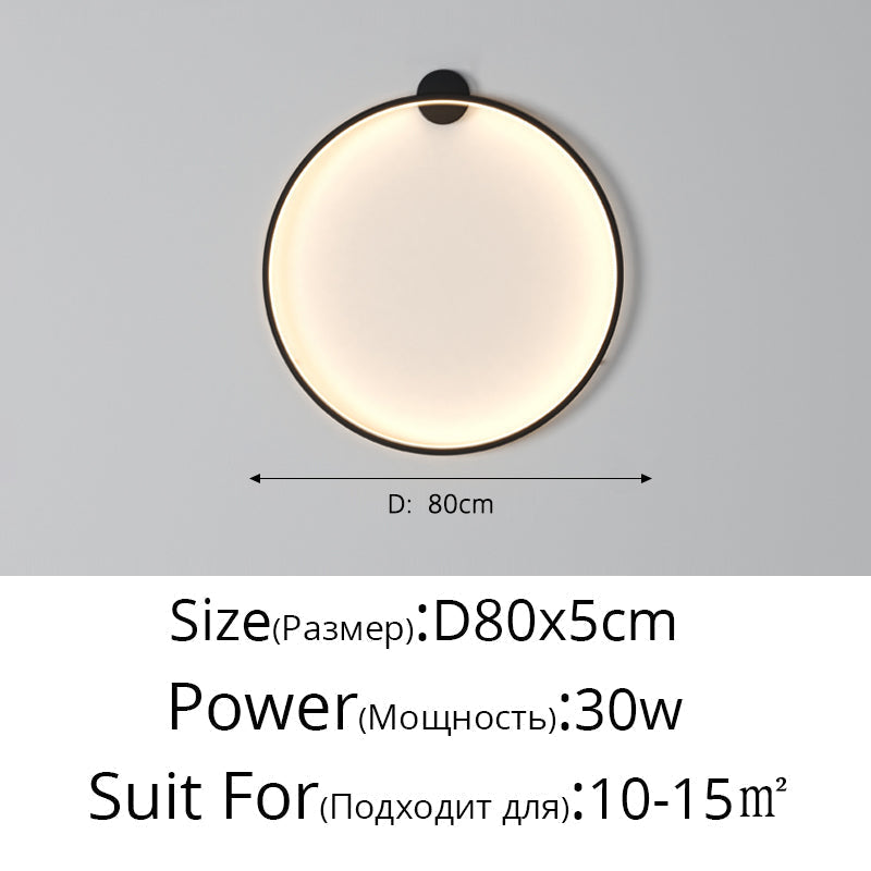 Dimmable Modern LED Wall Lamp with Adjustable Brightness