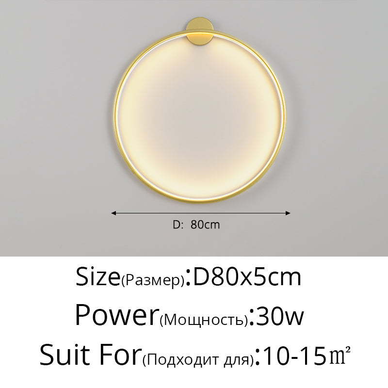 Dimmable Modern LED Wall Lamp with Adjustable Brightness