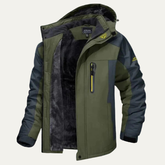 VogeLuxe | Men’s Water-Resistant Windbreaker Field Jacket
