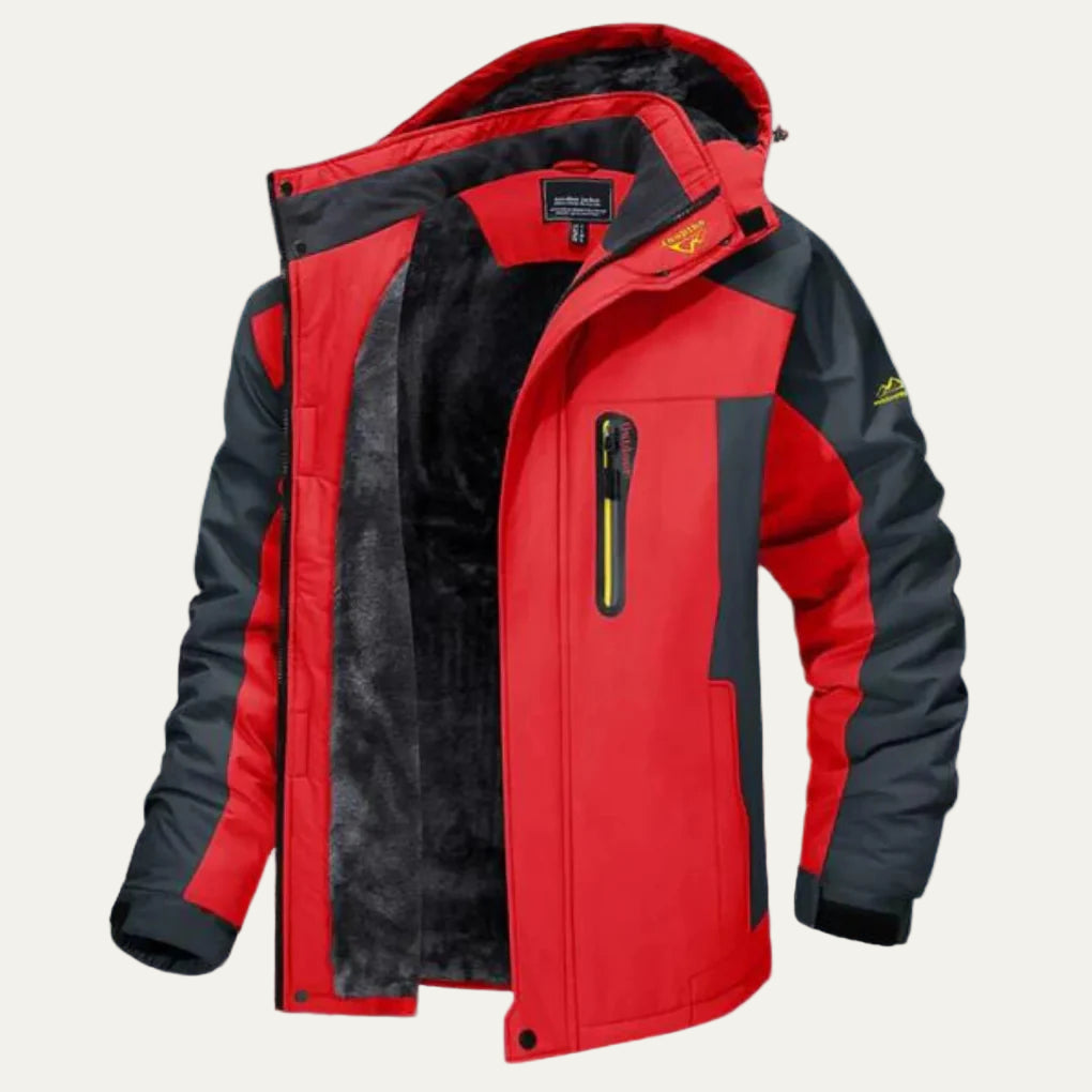 VogeLuxe | Men’s Water-Resistant Windbreaker Field Jacket