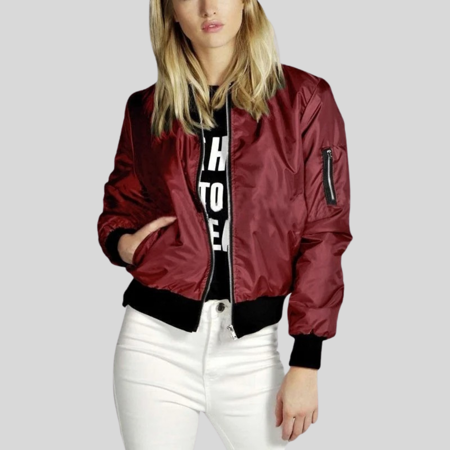 Women's Water Repellent Zip Up Jacket