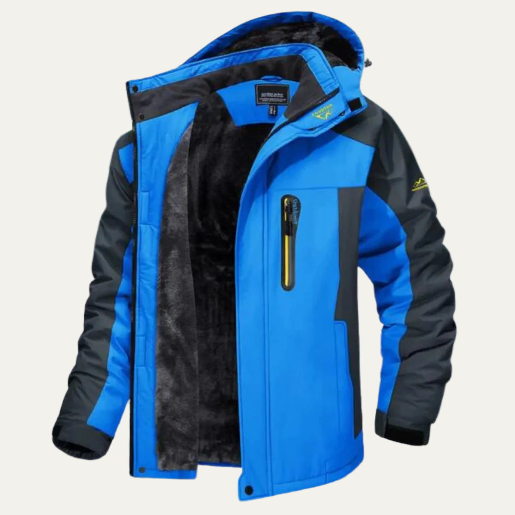 VogeLuxe | Men’s Water-Resistant Windbreaker Field Jacket