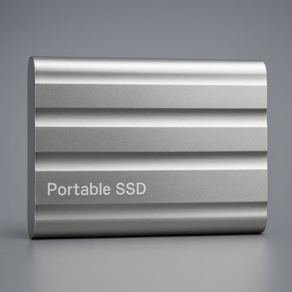 Compact USB External Hard Drive Metal Case