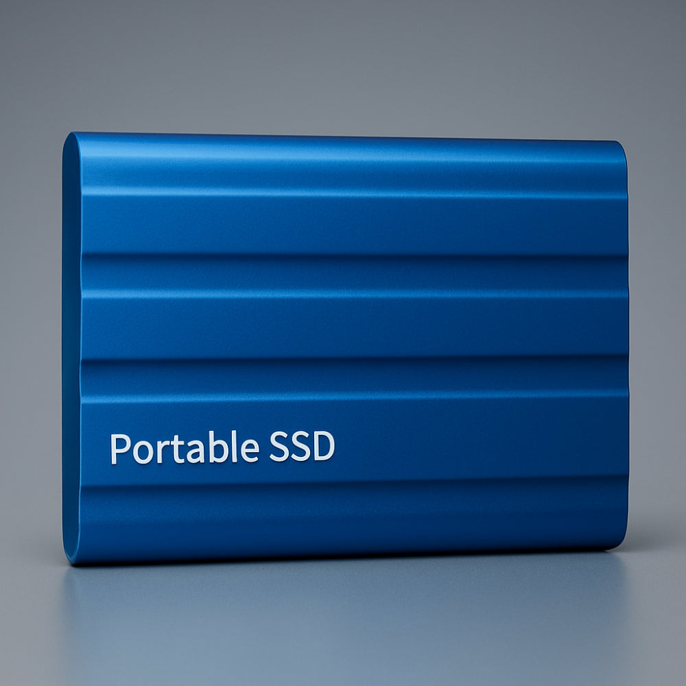 Compact USB External Hard Drive Metal Case - VogeLuxe