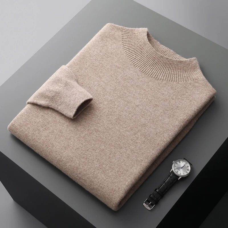 Classic Crew Neck Men's Sweater