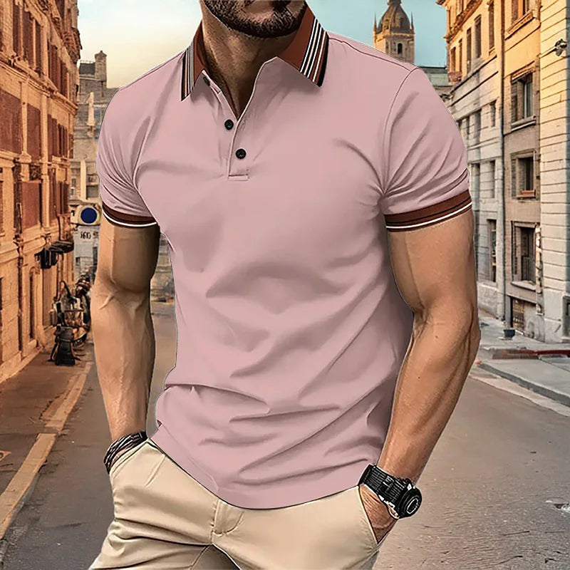 Cool Mens Short Sleeve Polo Shirt
