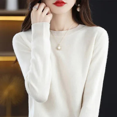 Pure Wool Women's Sweater for Cold Winter Days