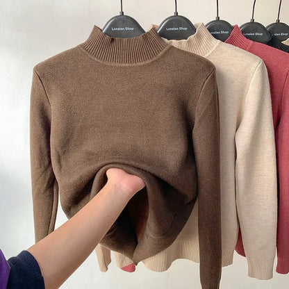 Soft Winter Crew Neck Sweatshirt