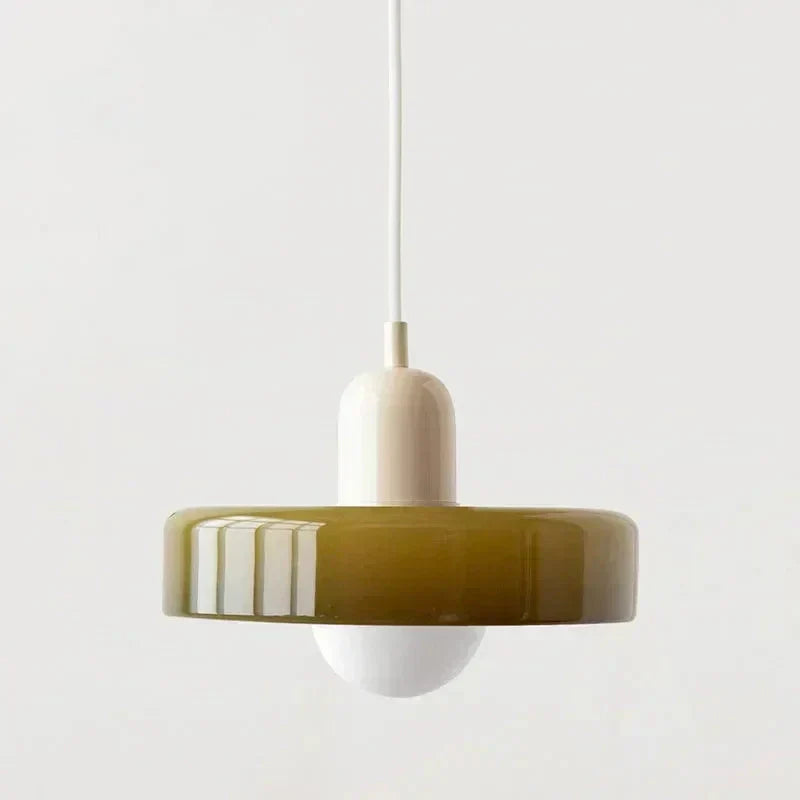 Elegant Glass Pendant LED Lighting Fixture