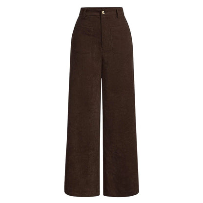 Comfortable Wide Leg High Waist Women's Pants