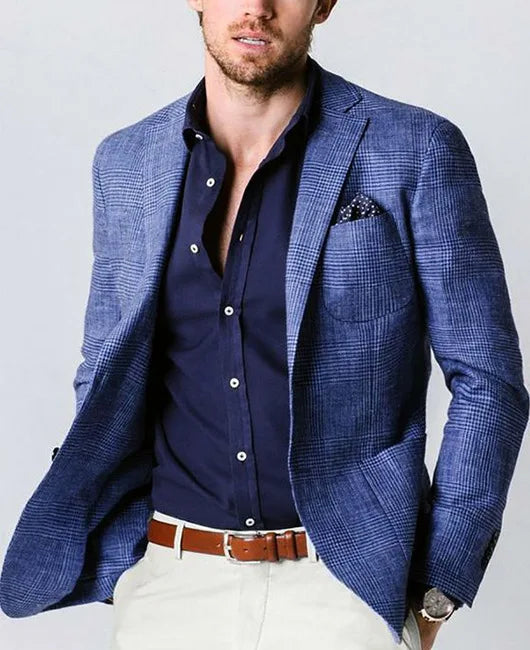 Men's Slim Fit Classic Blazer Jacket