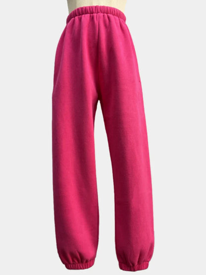 Warm Women's Fleece Hoodie and Jogger Set