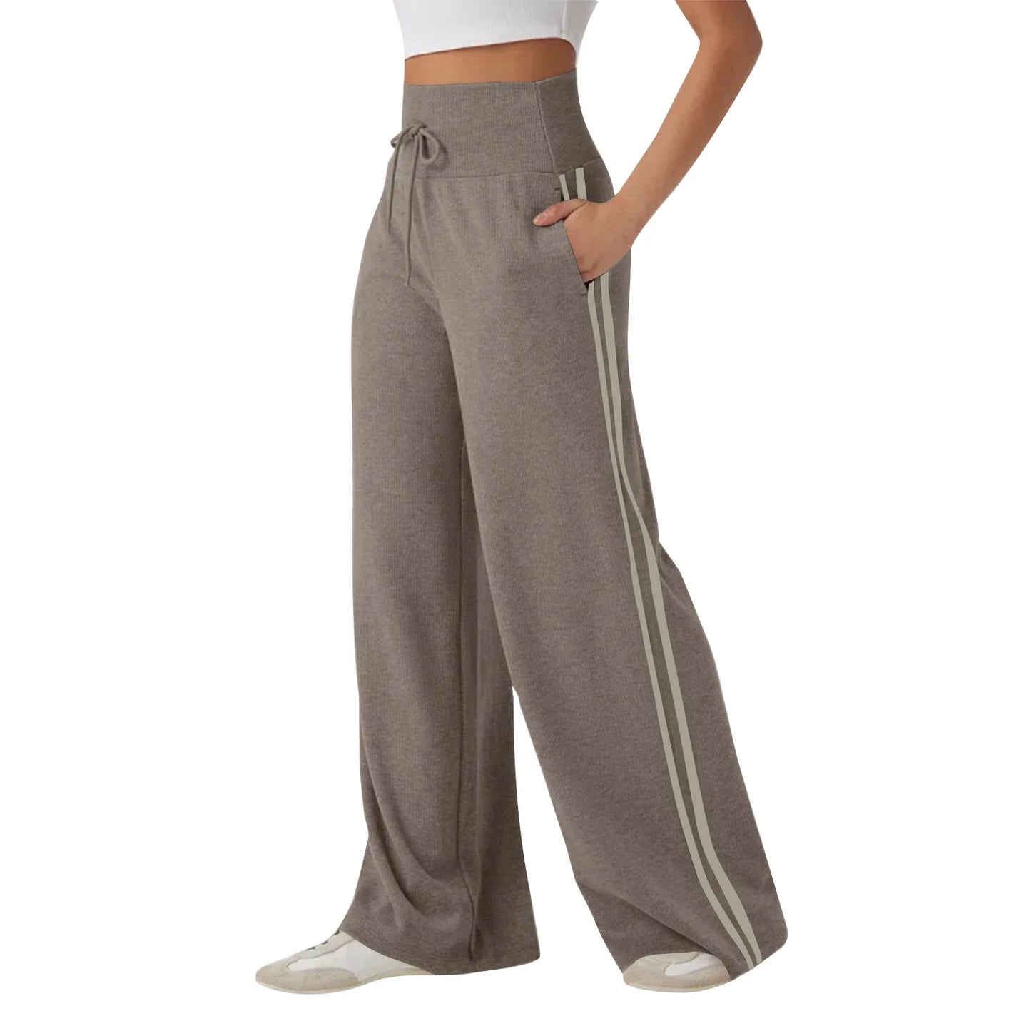Ladies Comfortable Loose Fit Athletic Pants