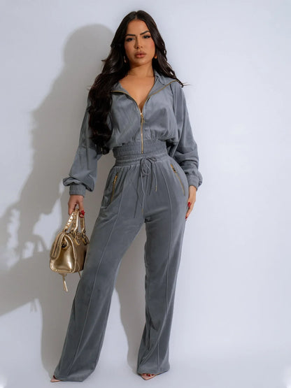 Soft Women's 2-Piece Fleece Tracksuit
