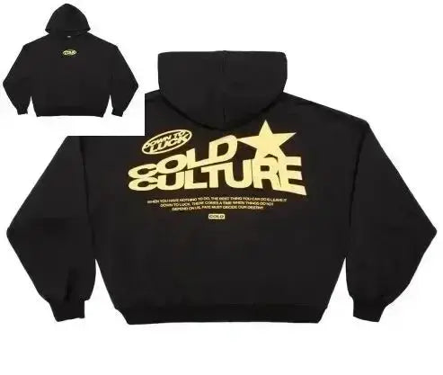 Trendy Large Graphic Streetwear Hoodie