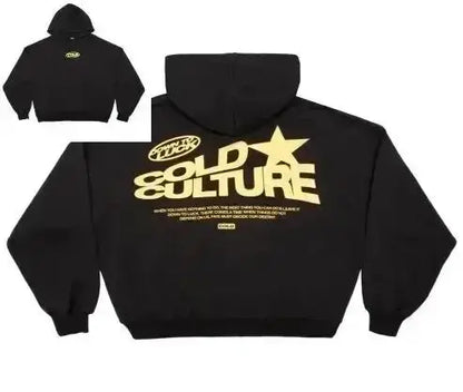 Trendy Large Graphic Streetwear Hoodie