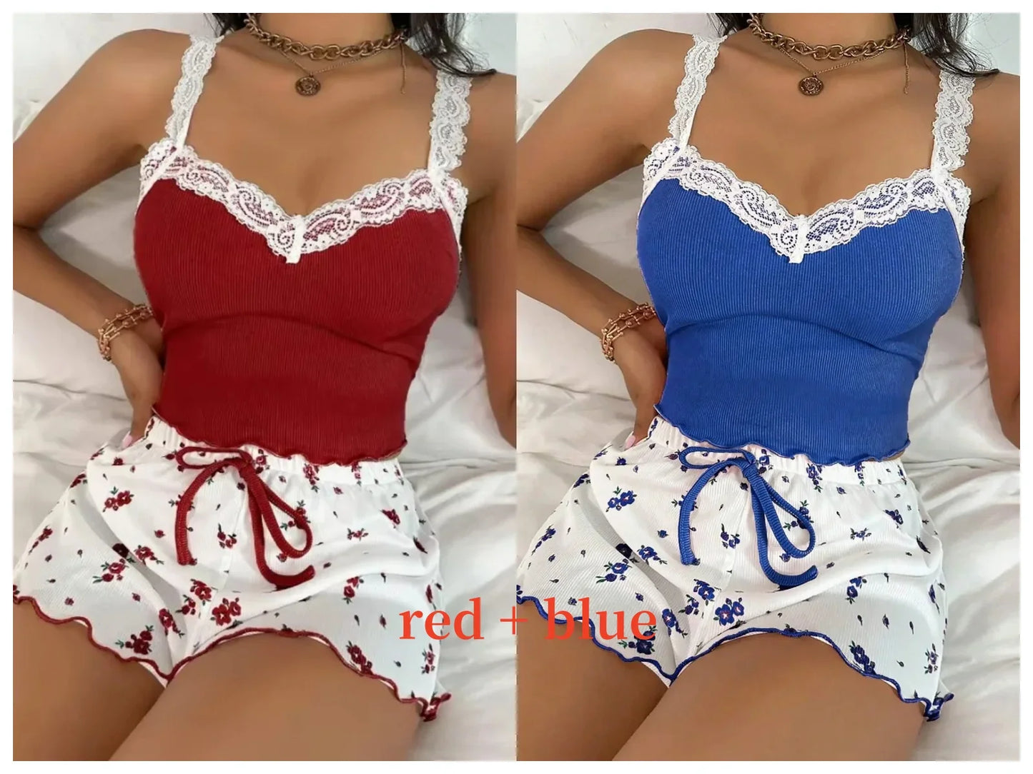 Soft Pastel Pink Sleepwear Pajama Set for Women