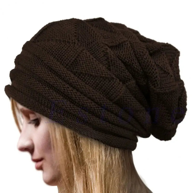 Cozy Slouchy Knit Winter Beanie