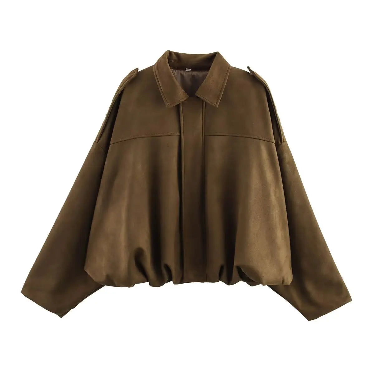 Large Leather Aviator Jacket