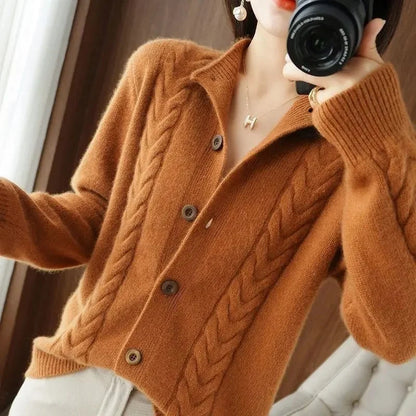 Soft Cozy Knit Sweater - VogeLuxe