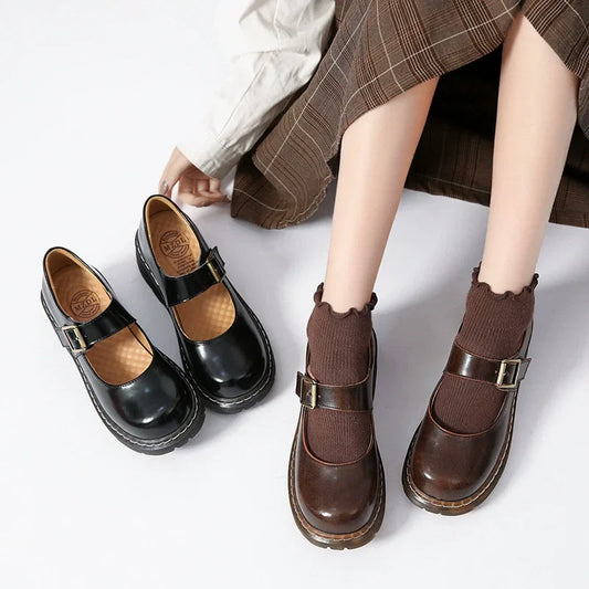 Classic Strap Flat Women Shoes - VogeLuxe