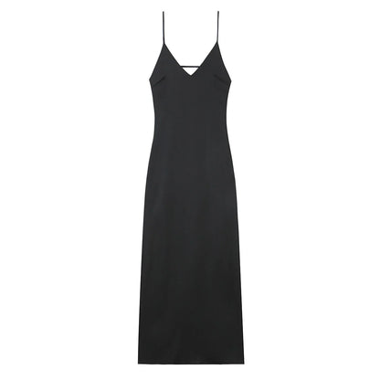 Relaxed Fit V Neck Sundress