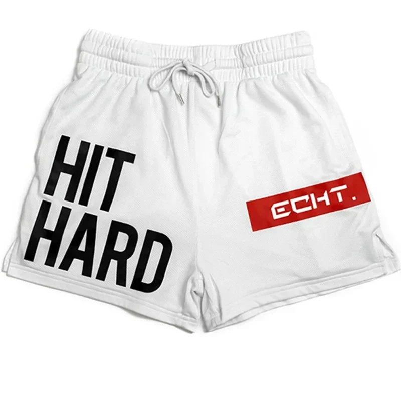 Men's Breathable Athletic Shorts - Lightweight Quick-Dry Workout Wear