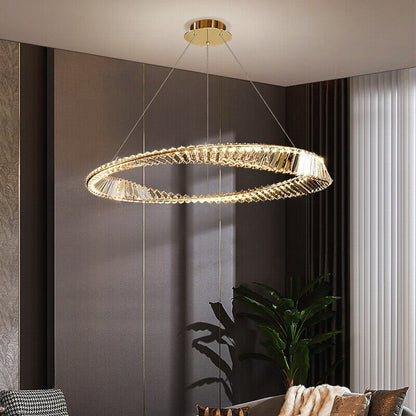 Elegant Crystal Pendant Chandelier - VogeLuxe