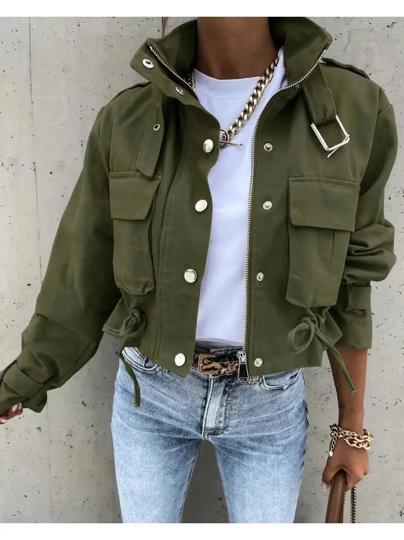 Fashionable Urban Button Coat