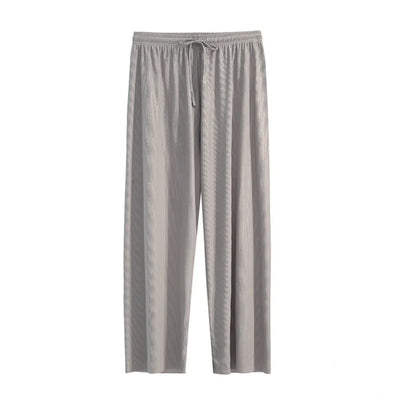 Breathable Loose Fit Summer Wide Leg Pants