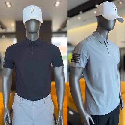Men's Fresh Lightweight Polo Tee Shirt - VogeLuxe