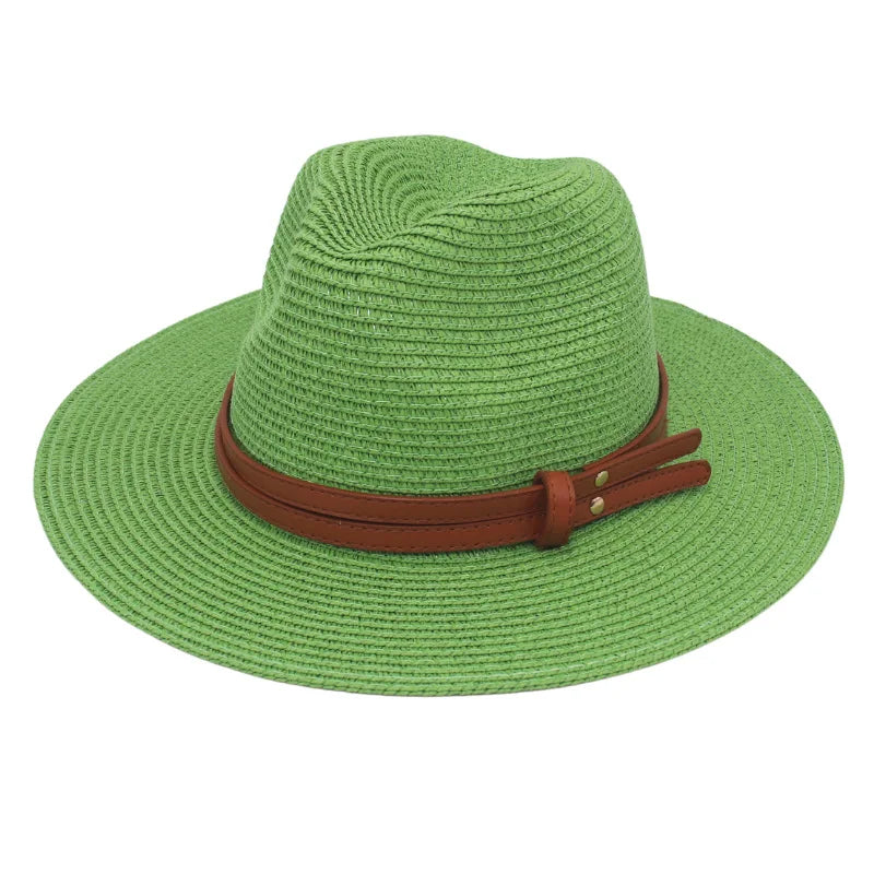 Lightweight Natural Fiber Summer Sun Hat