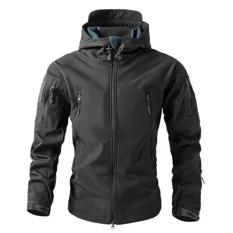 Breathable Warm Men's Fleece Jacket Waterproof - VogeLuxe