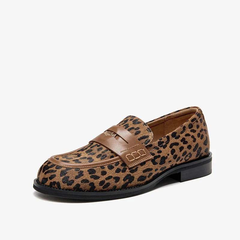 Spotted Slip On Loafers UK